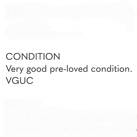 Cache Ankle Jeans Size 4 Light Blue Wash - Picture 10 of 15